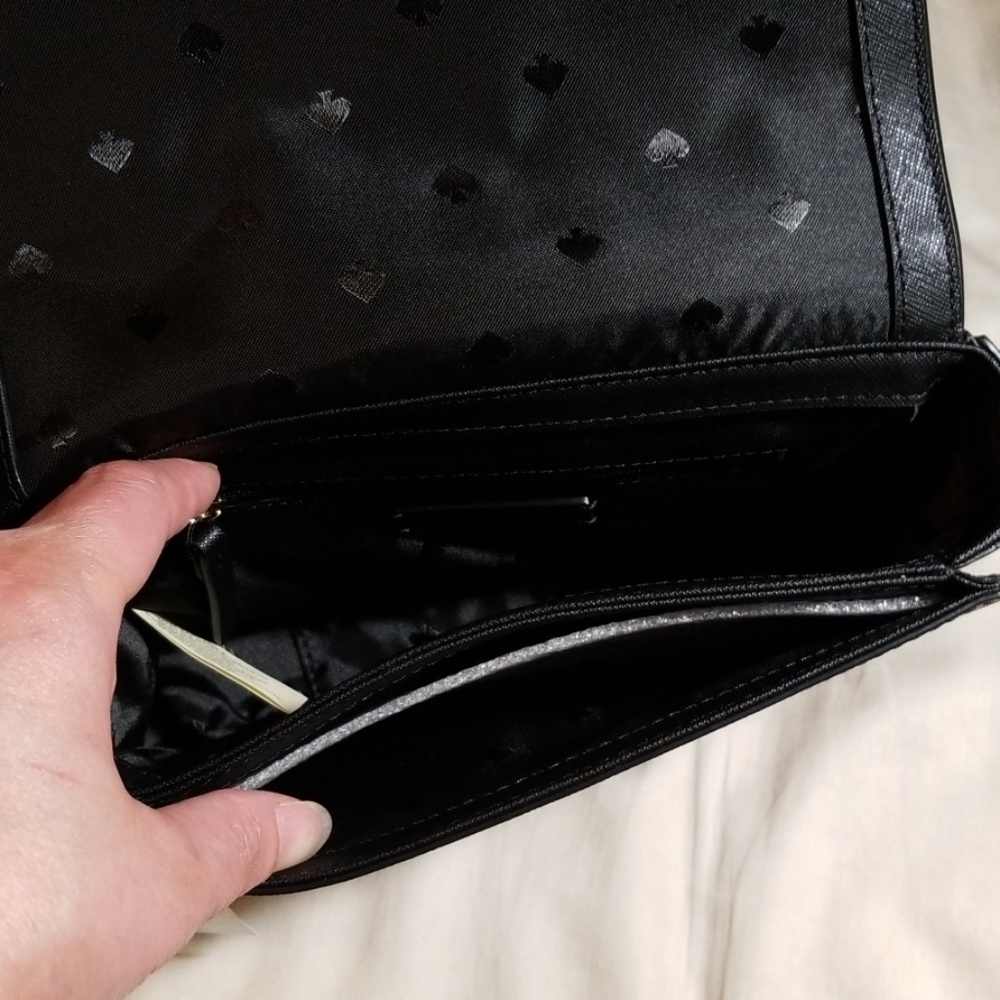 Kate Spade Black Floral Crossbody Bag - Picture 8 of 8